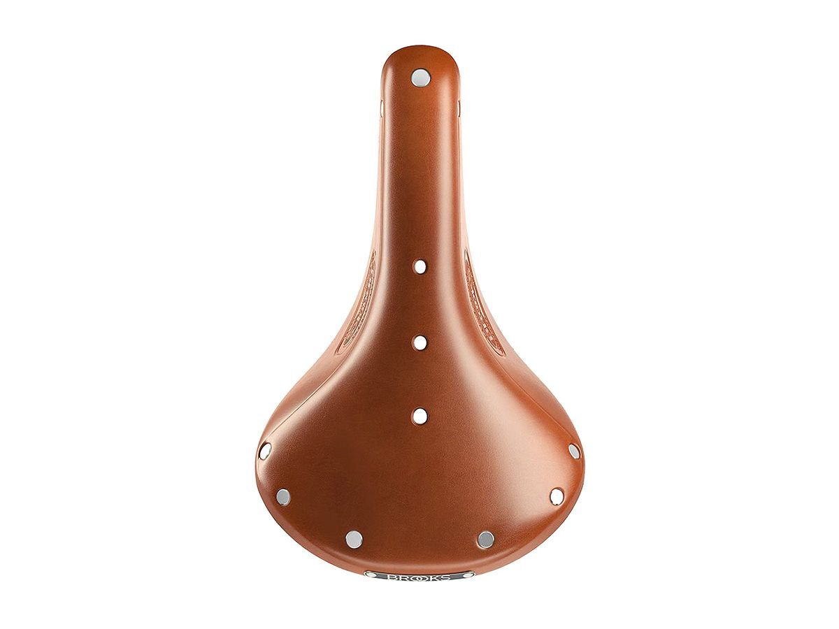 Brooks Leather FLYER 男用座墊 鐵弓 蜂蜜色