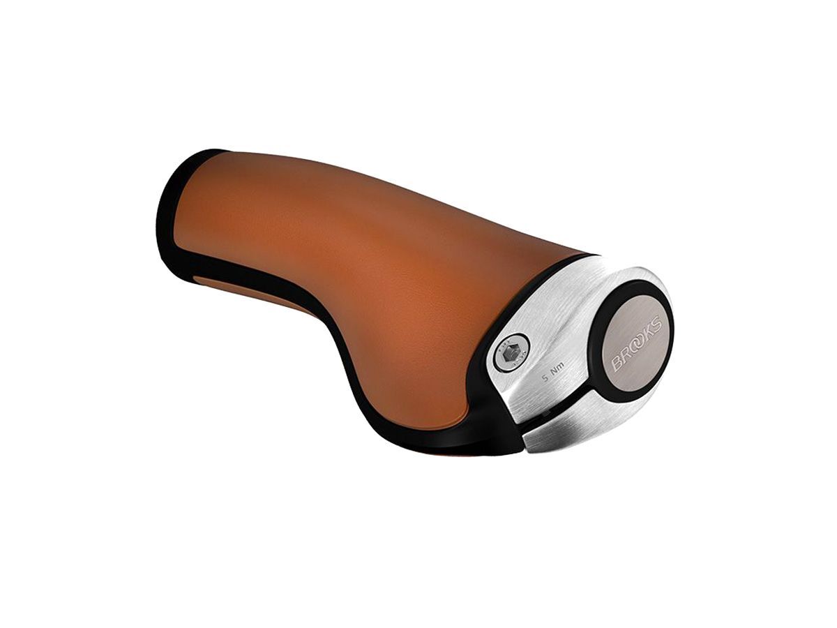 Brooks Ergon GP1 皮革手握 130/130 蜂蜜色