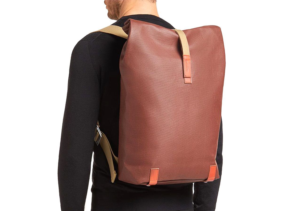 Brooks Pickwick 帆布後背包 26L 褐色