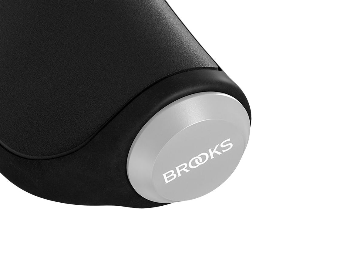 Brooks Ergonomic 皮革車手握 黑色