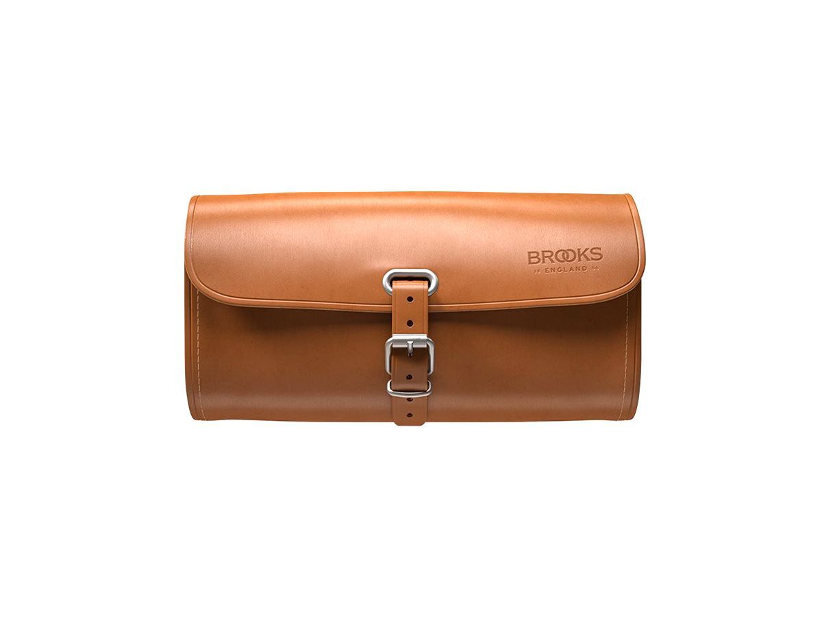 Brooks Challenge 皮革坐墊包 0.5L 蜂蜜色
