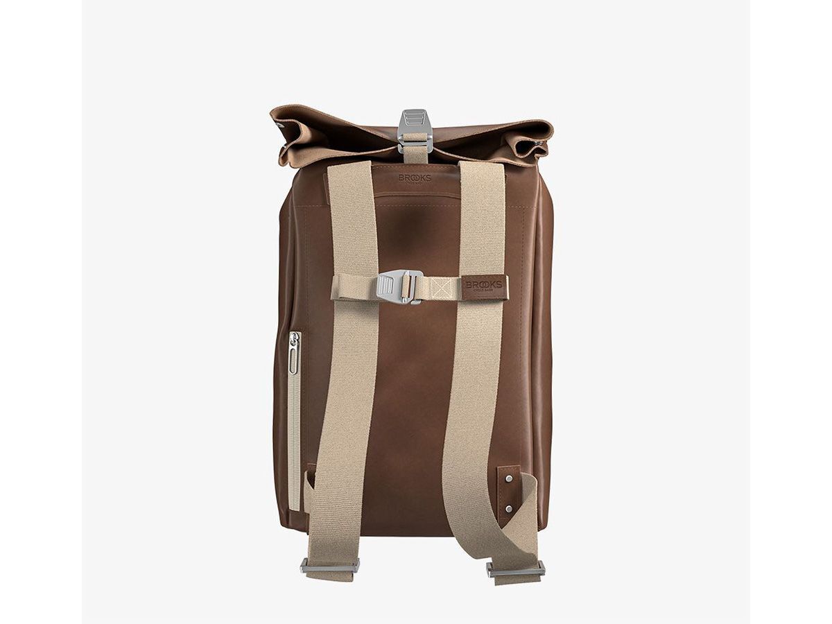 Brooks Pickwick 皮革後背包 26L 褐色