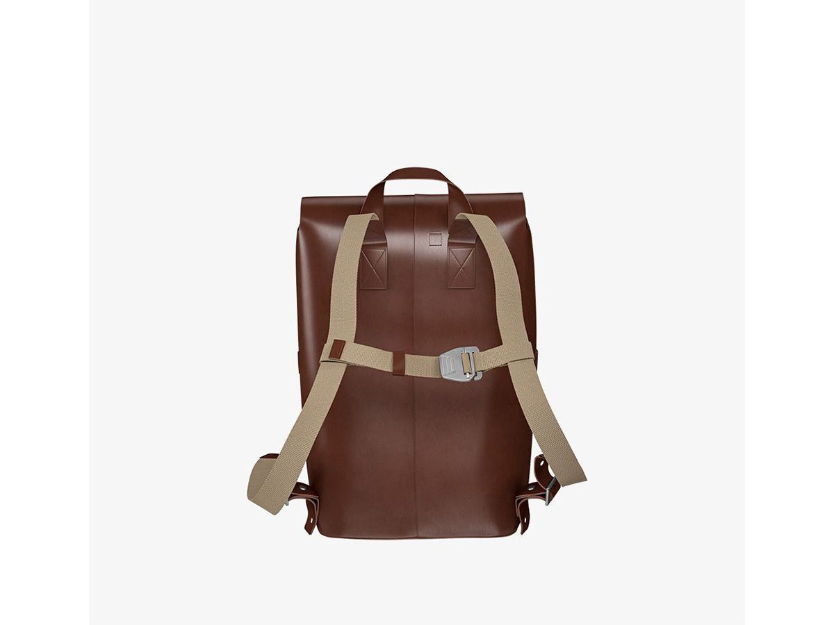 Brooks Piccadilly 皮革後背包 12L 褐色