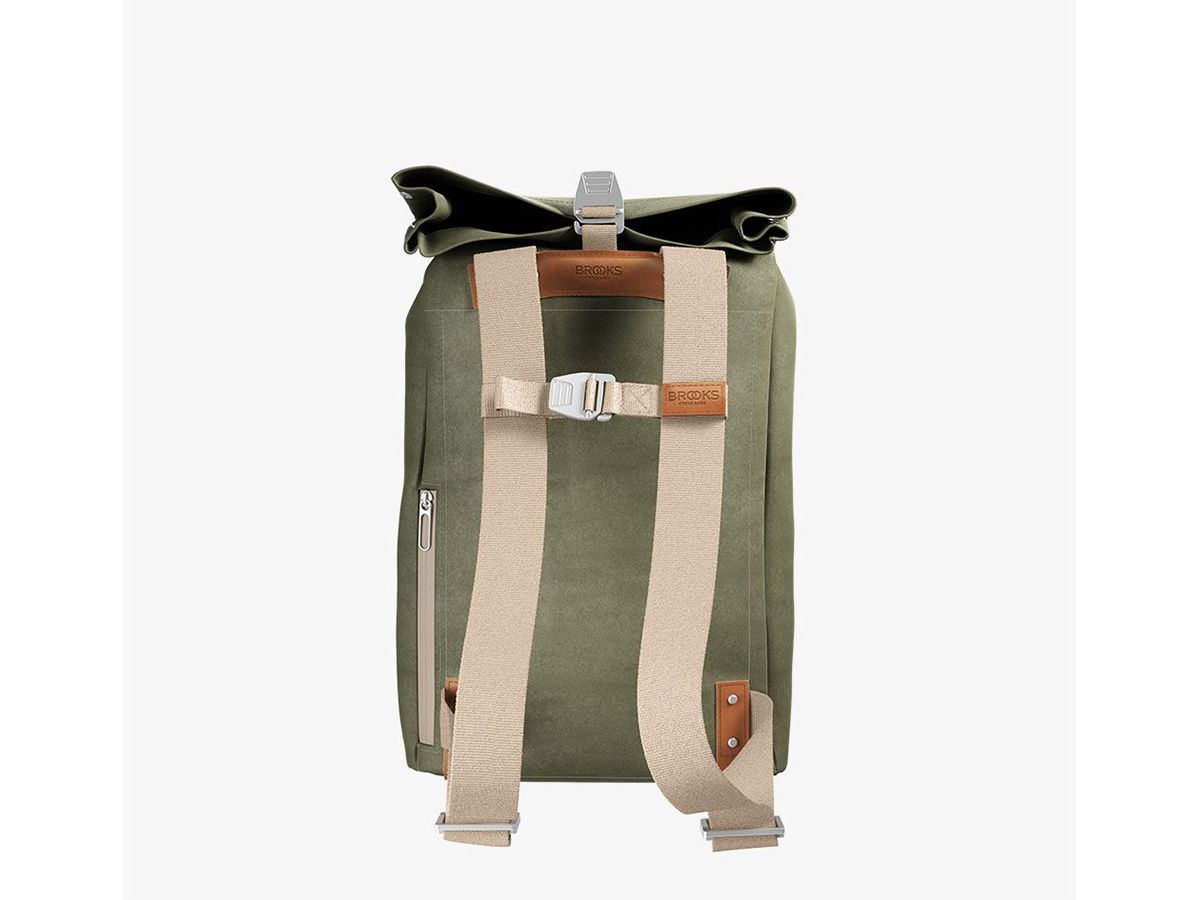 Brooks Pickwick 帆布後背包 12L 鼠尾草綠