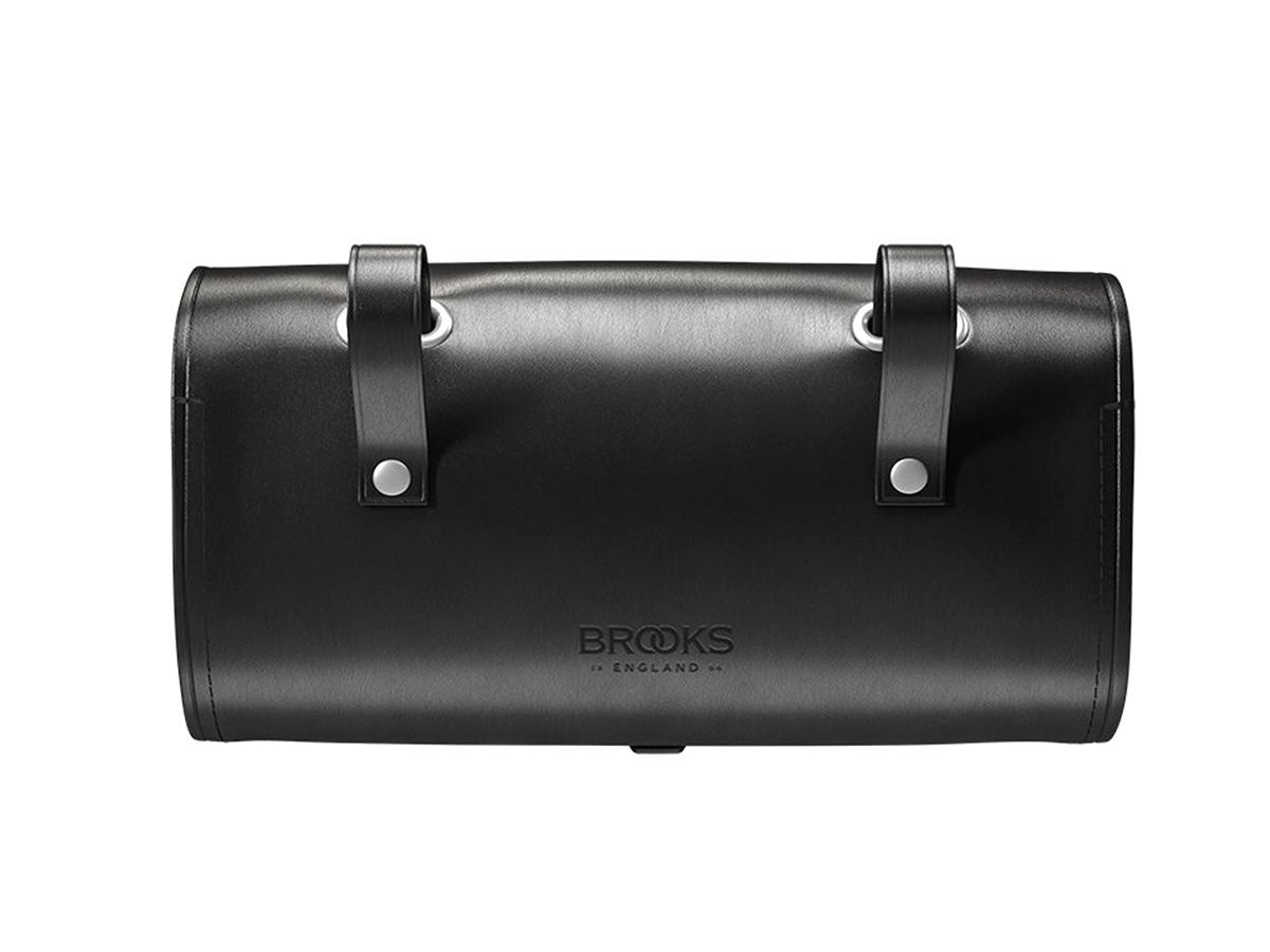 Brooks Challenge 皮革坐墊包 1.5L 黑色