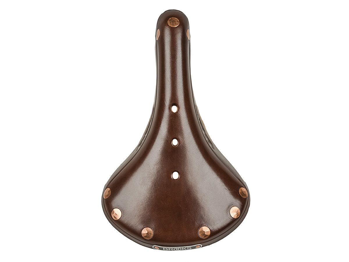 Brooks B17 Special Titanium 皮革座墊 褐色