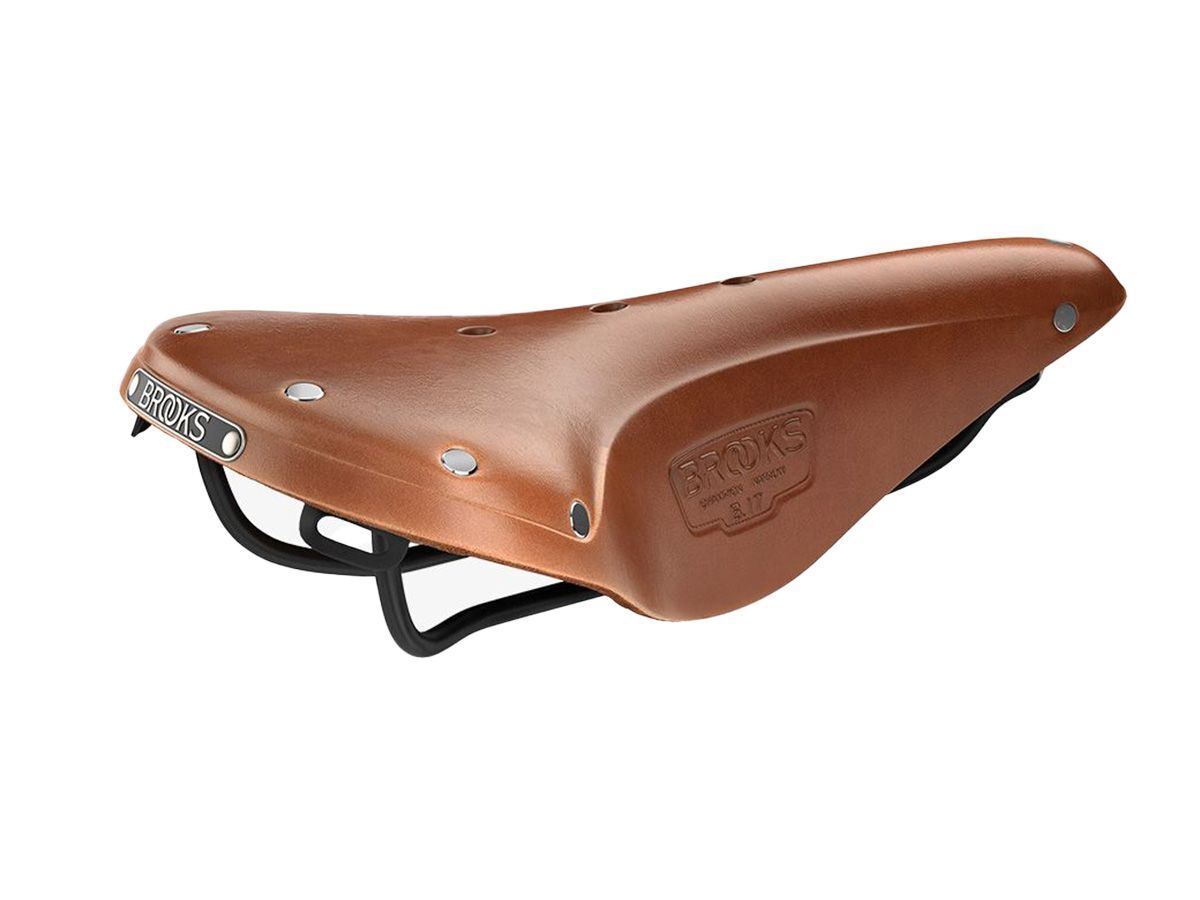 Brooks B17 Narrow 皮革座墊 蜂蜜色