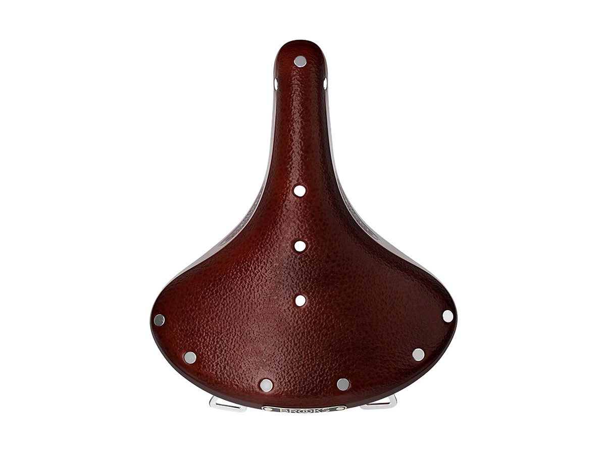 Brooks B67 Short 皮革座墊 褐色