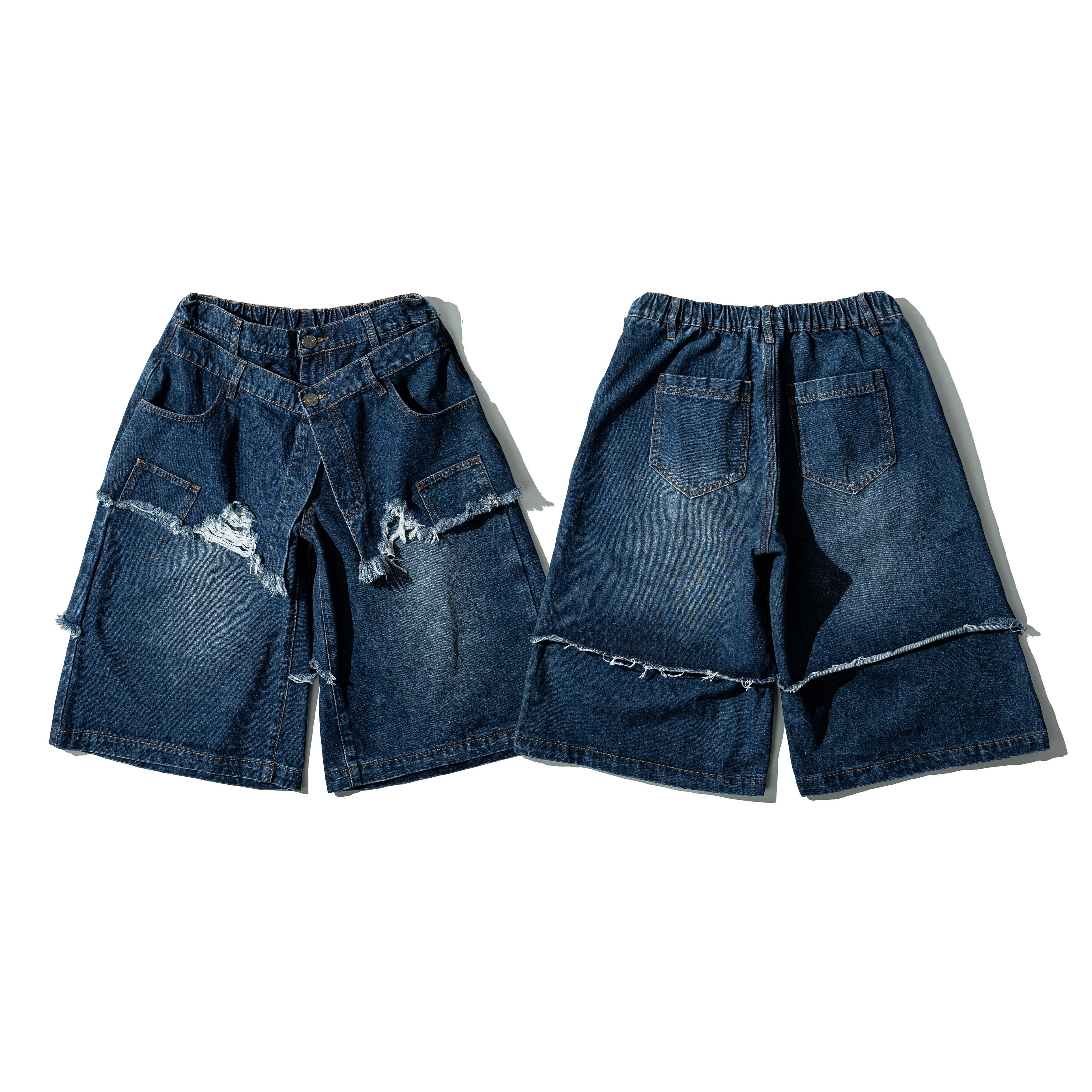 【車庫服飾】AGILITY Double Waistband Denim Jorts 雙腰頭 七分 牛仔短褲 [J98]