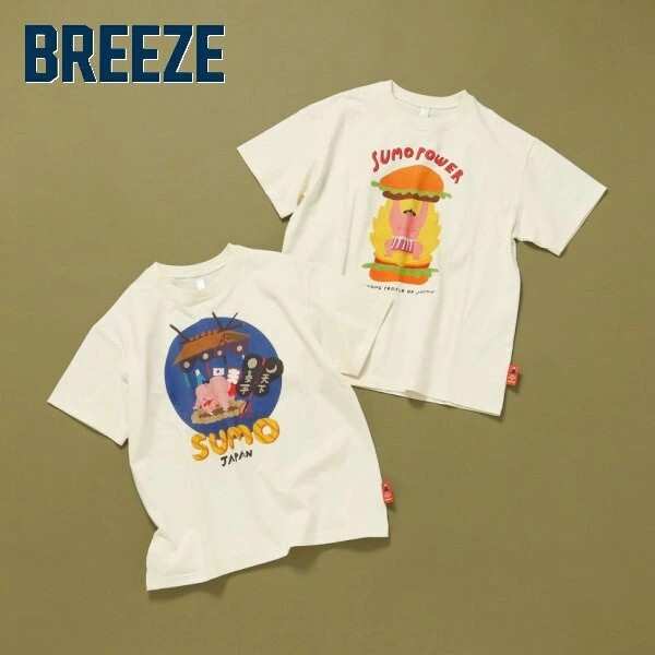 日本🇯🇵 BREEZE 有趣相撲親子Ｔ恤(110-140/M-L)