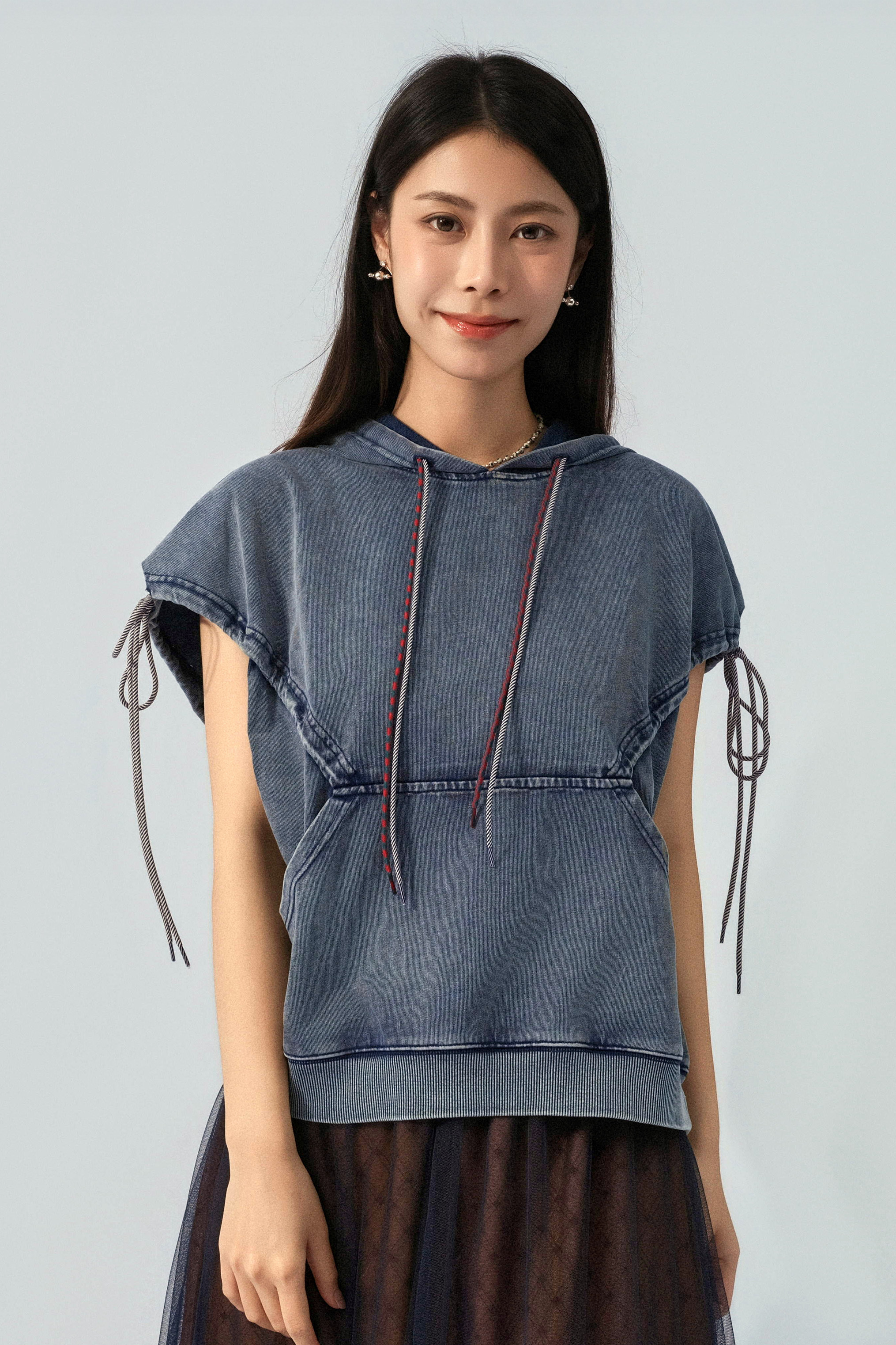 運動索帶洗水帽衛衣背心 (預購產品）