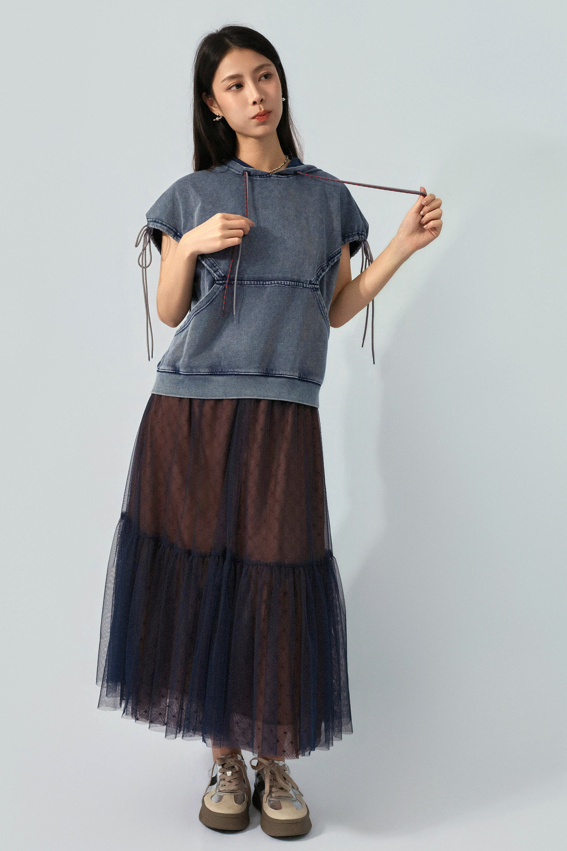 運動索帶洗水帽衛衣背心 (預購產品）