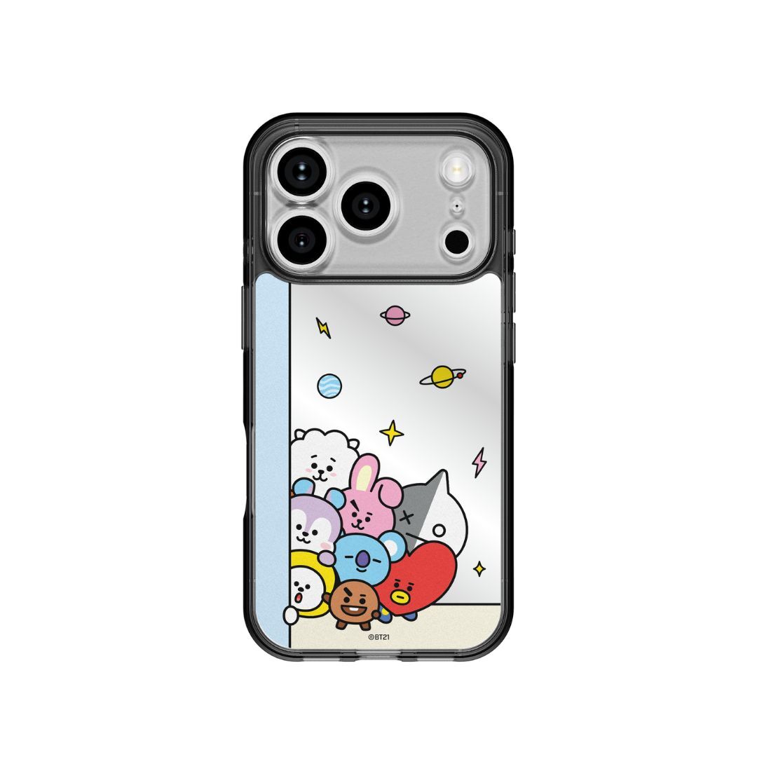 宇宙明星BT21 手機鏡面背貼膜 / Peek-a-boo