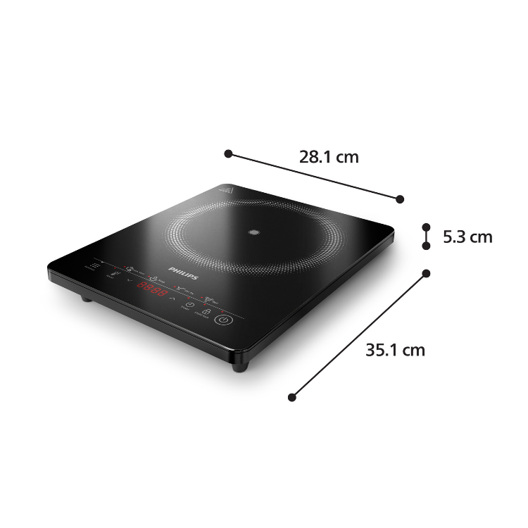 輕便觸控式電磁爐 HD5830/90