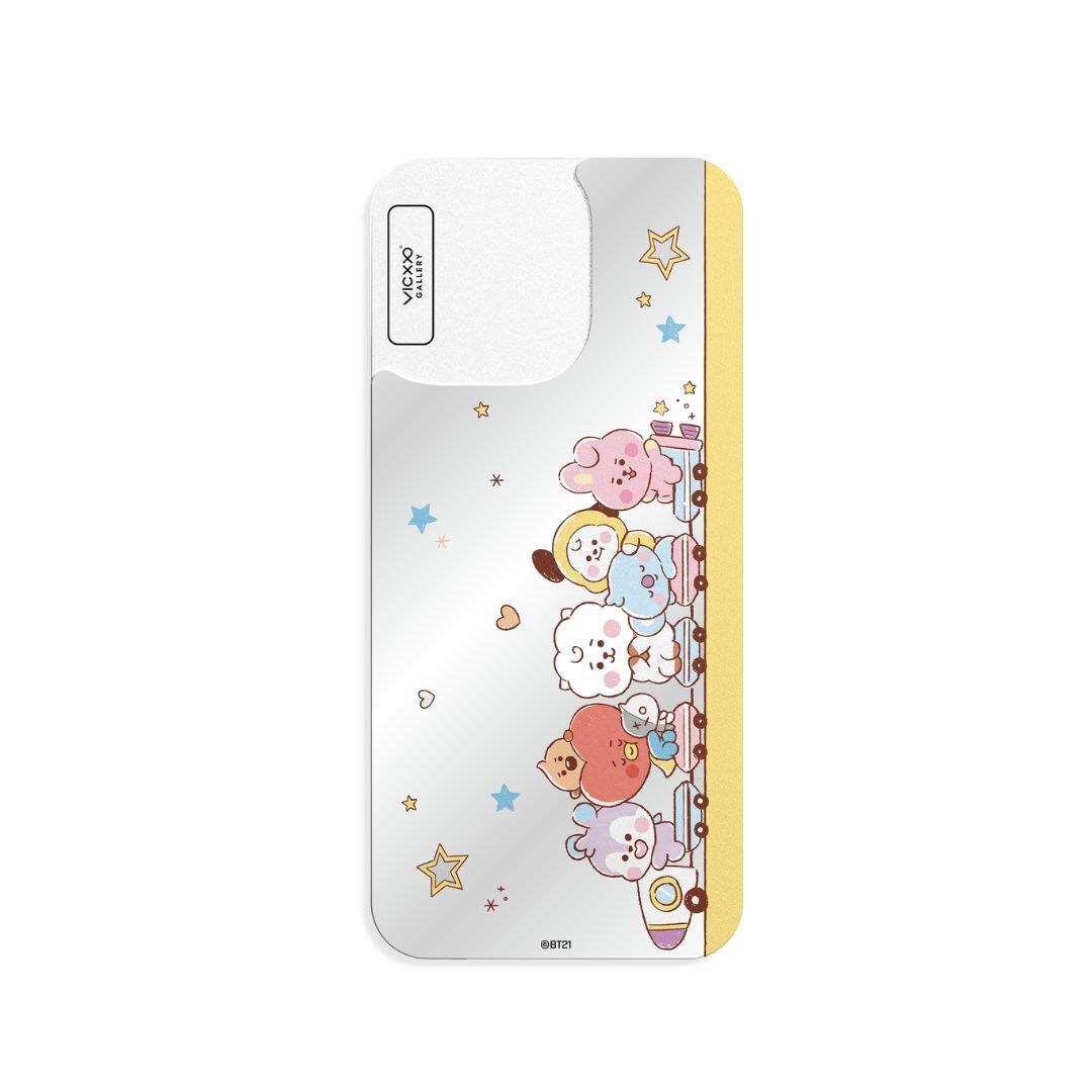 宇宙明星BT21 手機鏡面背貼膜 / Baby Car