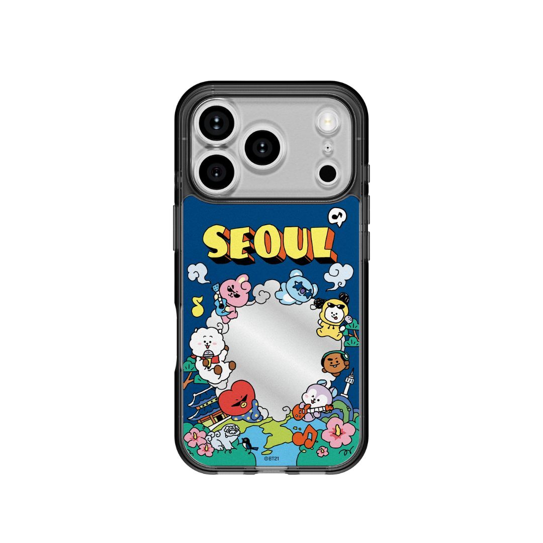 宇宙明星BT21 手機鏡面背貼膜 / Seoul