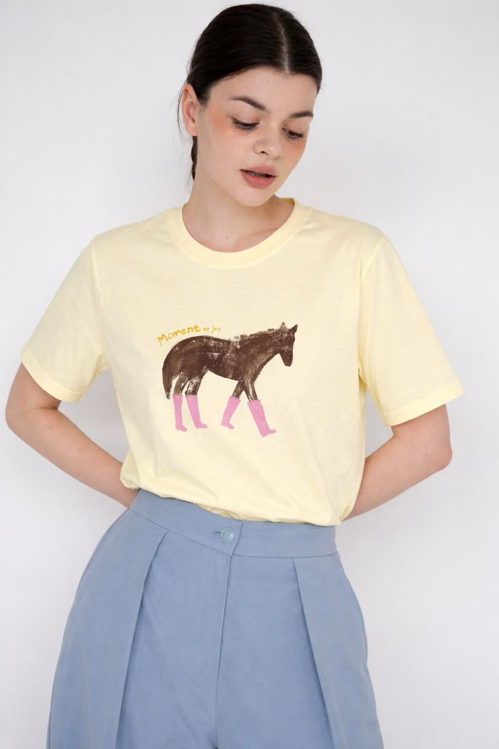 NYLON MAKING 馬靴小馬T恤
