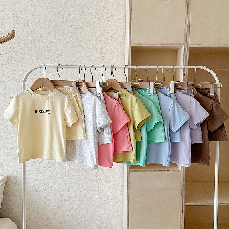 男寶女寶都可穿｜寬鬆休閒字母套裝