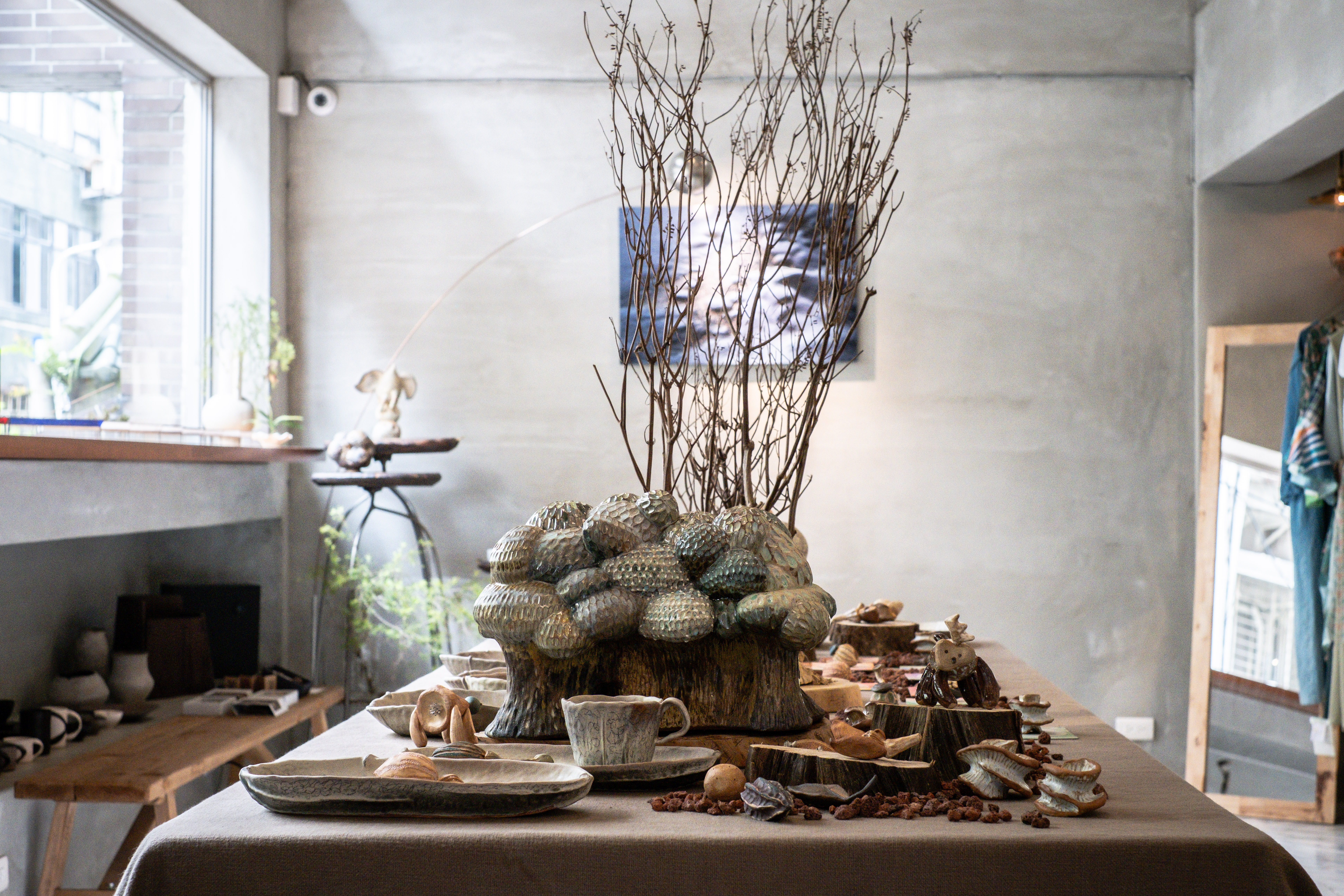 所盛之所｜米口 · 陶  器物創作展｜樹下的詩 VI