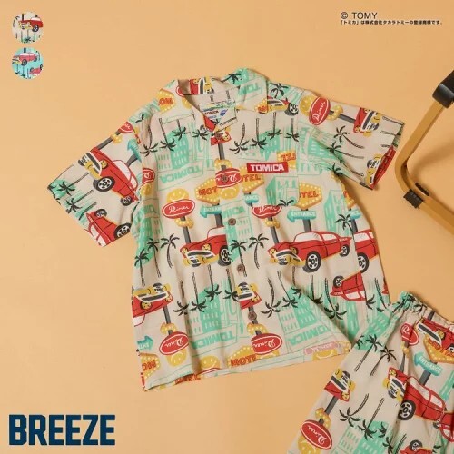 日本🇯🇵 BREEZE x TOMICA 夏威夷襯衫(80-130)