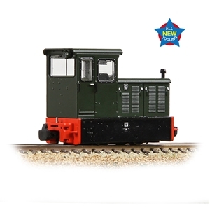 Bachmann 392-026 OO9規 巴格利-德魯裡 70匹馬力柴油機車（綠色）