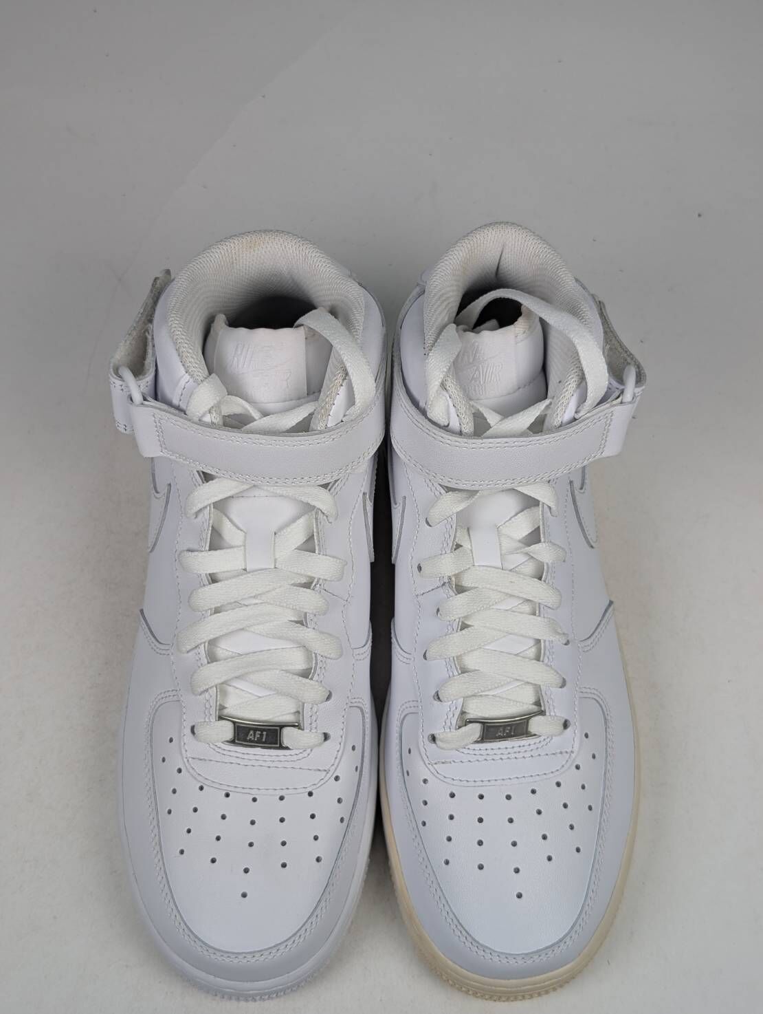 微瑕疵-左腳中底鞋底泛黃 315123-111 M8.5 Nike Air Force 1 Mid 07