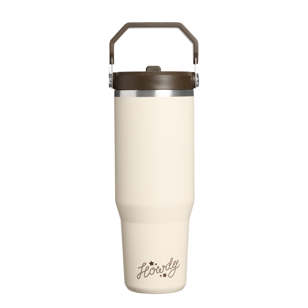 STANLEY 經典系列 IceFlow 手提吸管杯2.0 0.88L / 西部哈囉