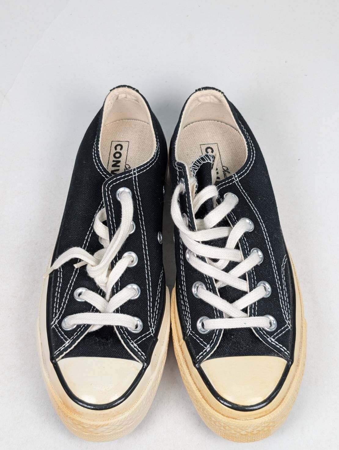 微瑕疵-左右腳泛黃 162058C M3 CONVERSE CTAS 70 三星標 黑標 1970