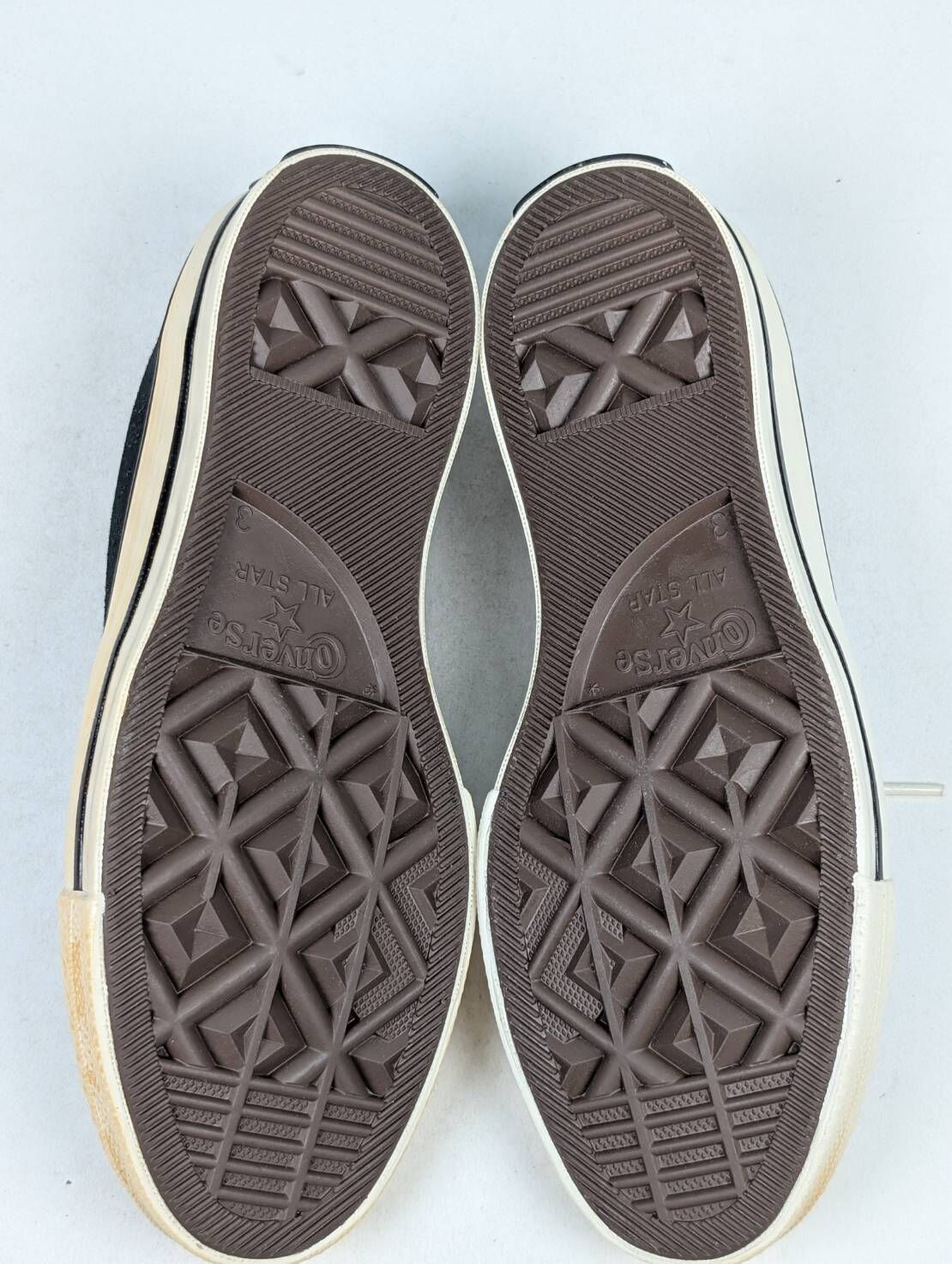 微瑕疵-左右腳泛黃 162058C M3 CONVERSE CTAS 70 三星標 黑標 1970