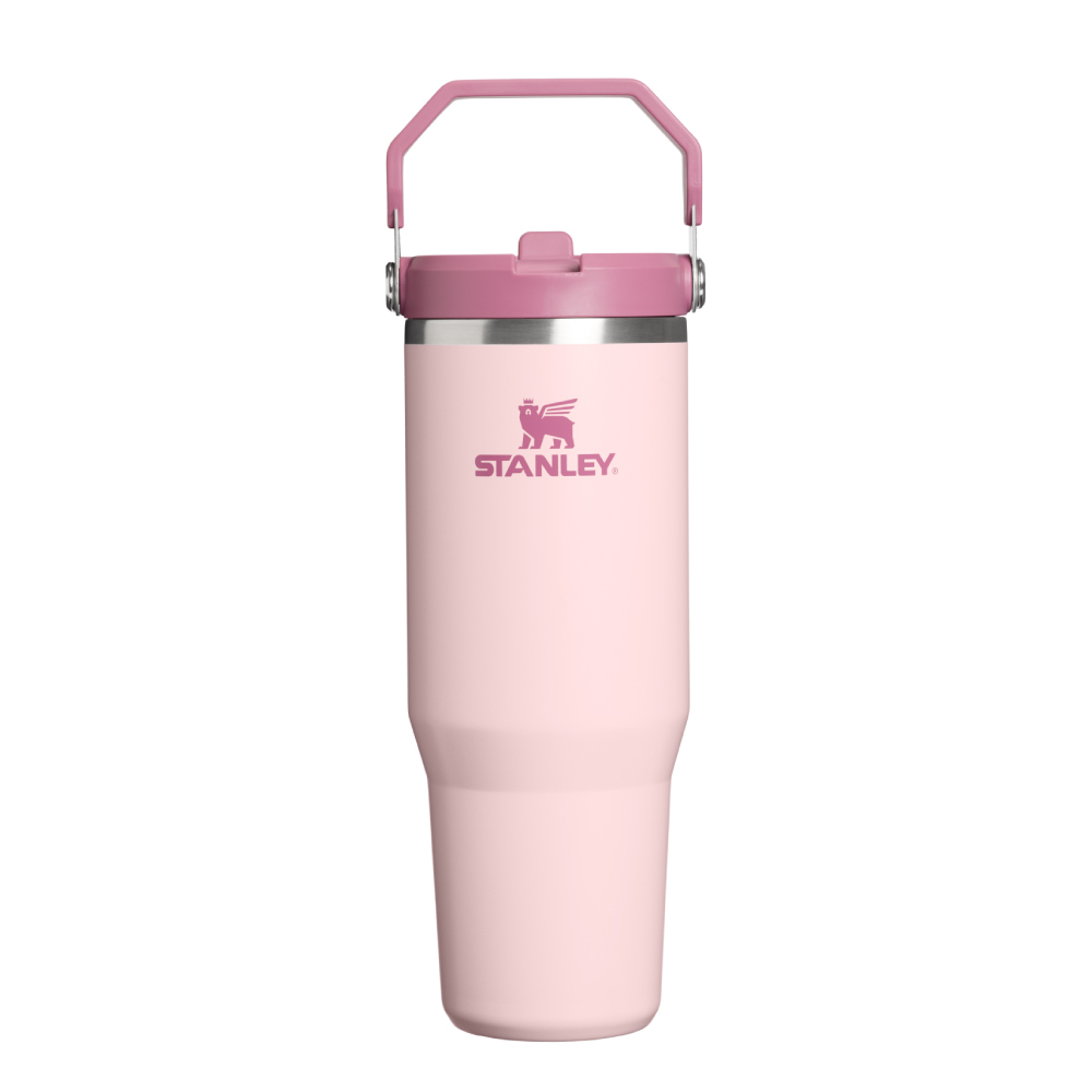 STANLEY 經典系列 IceFlow 手提吸管杯2.0 0.88L / 牛仔粉帽