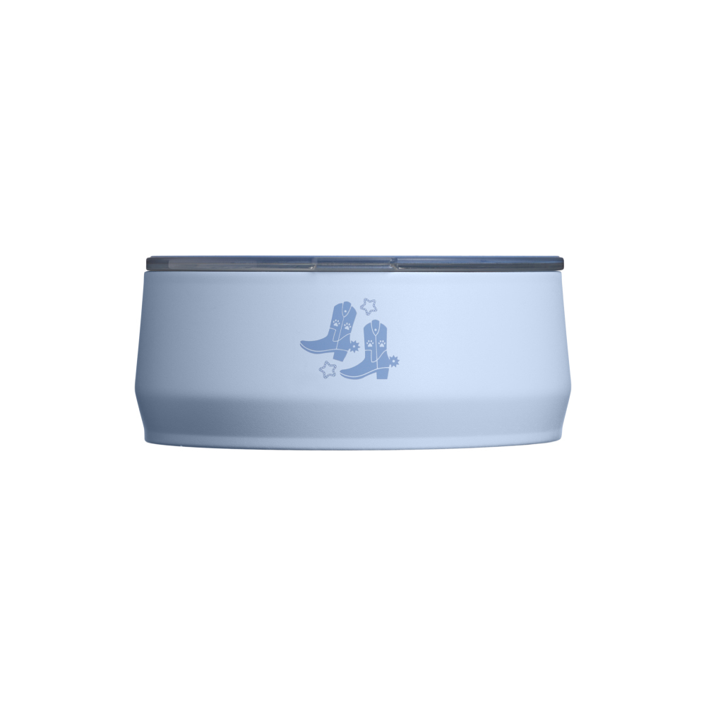 STANLEY 寵物碗 0.7L / 牛仔粉帽  / 牛仔藍靴