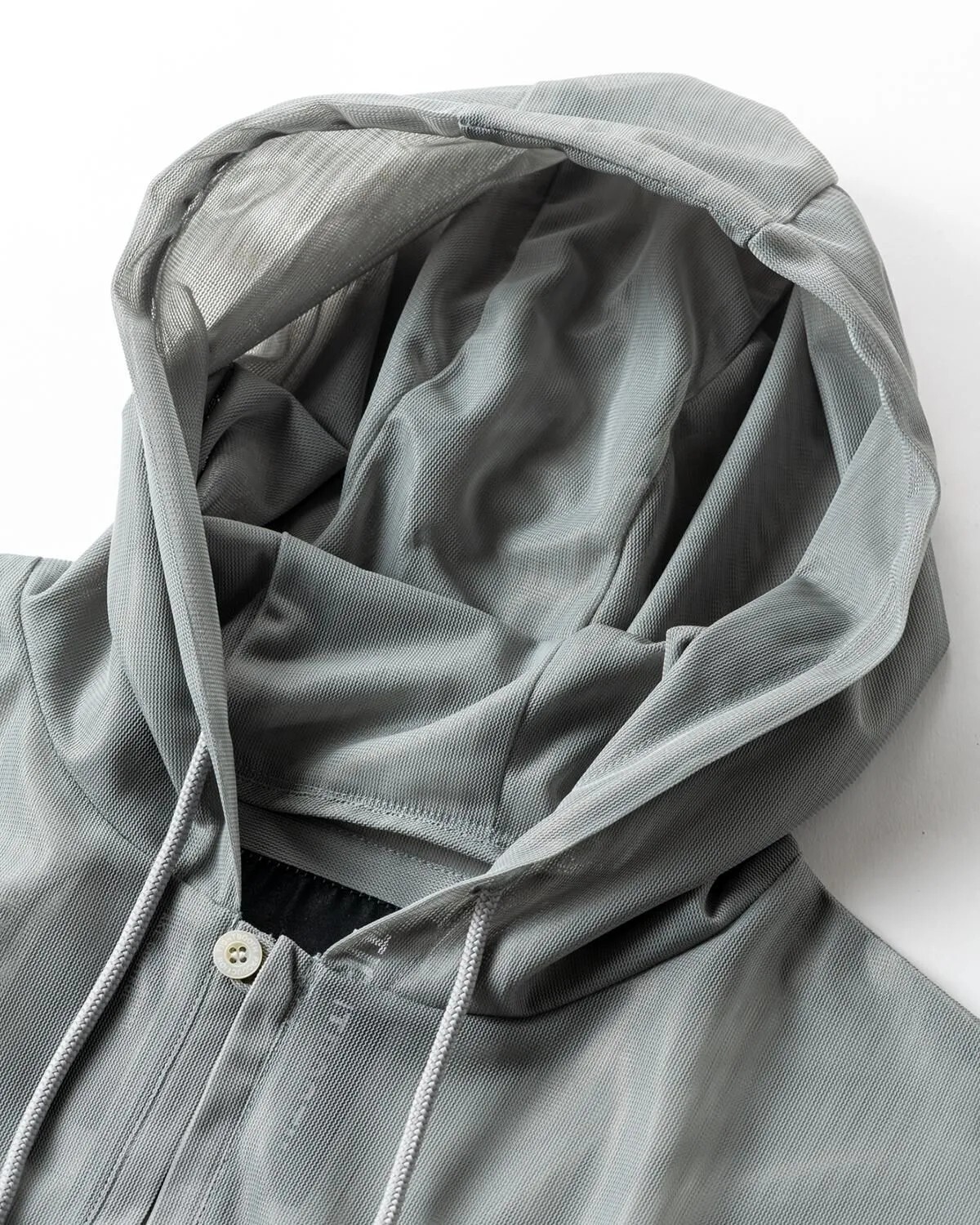 TIGHTBOOTH LABEL LOGO SHEER PARKA - 26SS