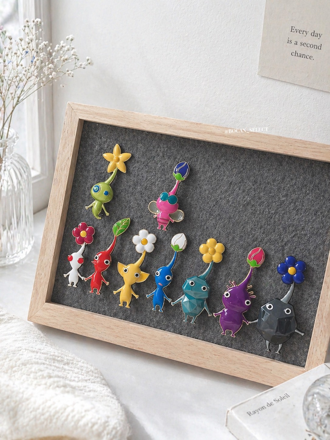 日本 任天堂限定 皮克敏 PIKMIN 胸針別針 徽章 9款