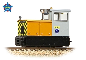 Bachmann 392-028 OO9規 巴格利-德魯裡 70匹馬力柴油機車 ICI 橙灰塗裝