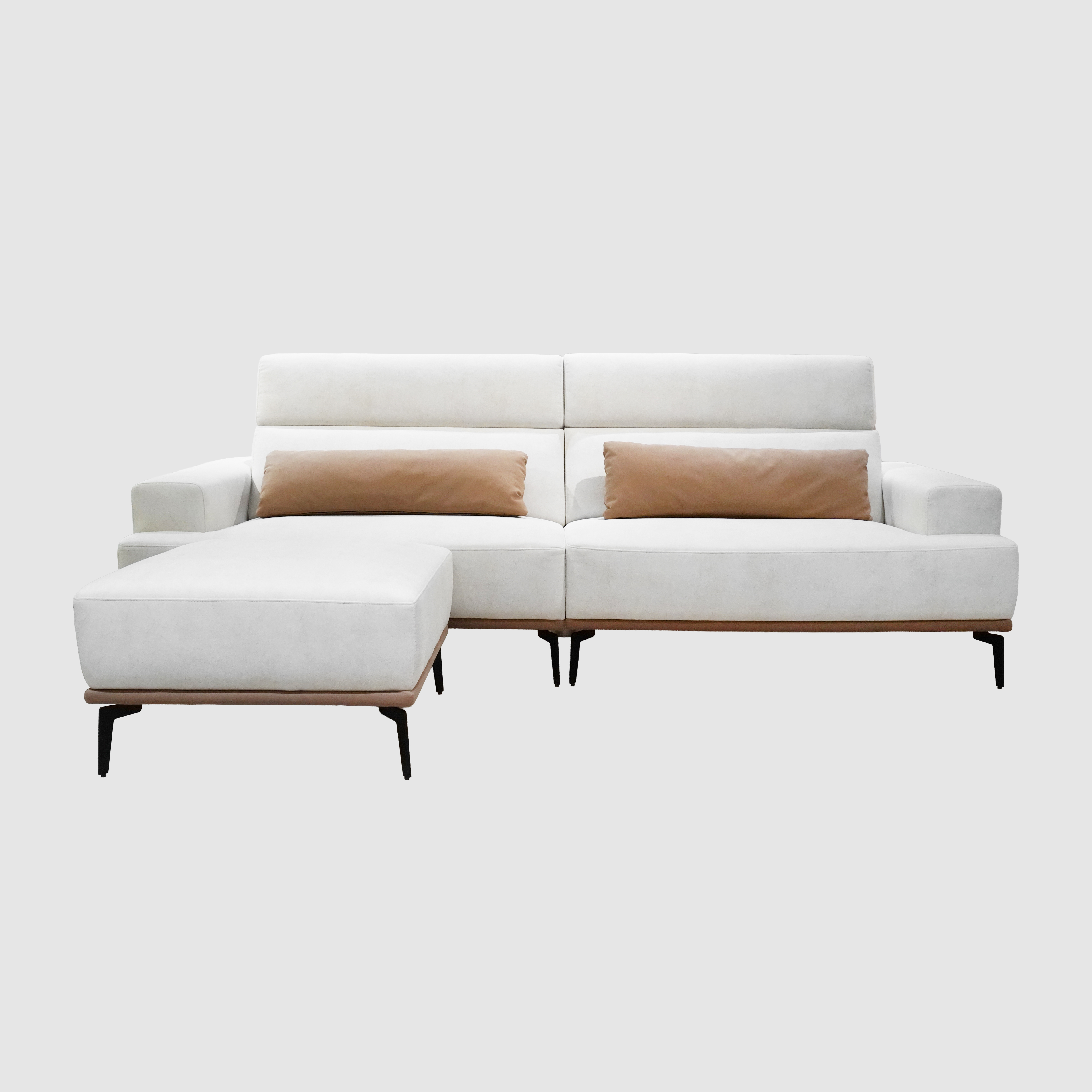 Macchiato Sofa 瑪奇朵沙發｜低背高背可切換 布面皮革包框 台製