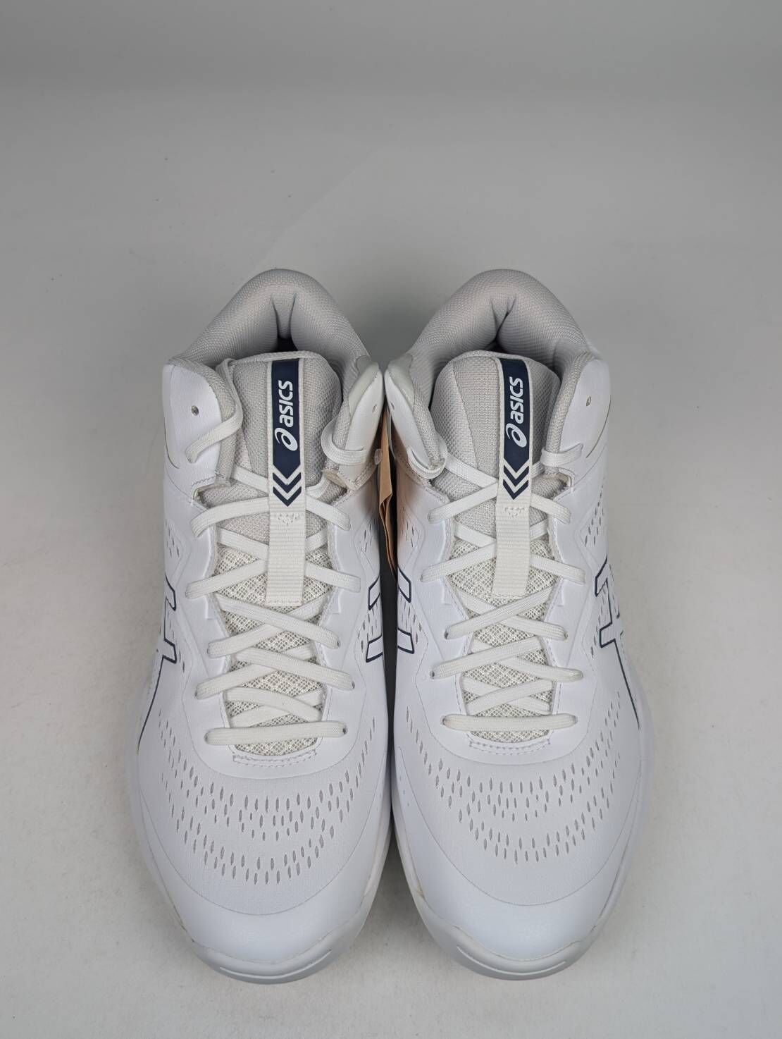 微瑕疵-左右腳中底微泛黃 1063A063-102 30CM ASICS GELHOOP V15 籃球鞋 白藍 男