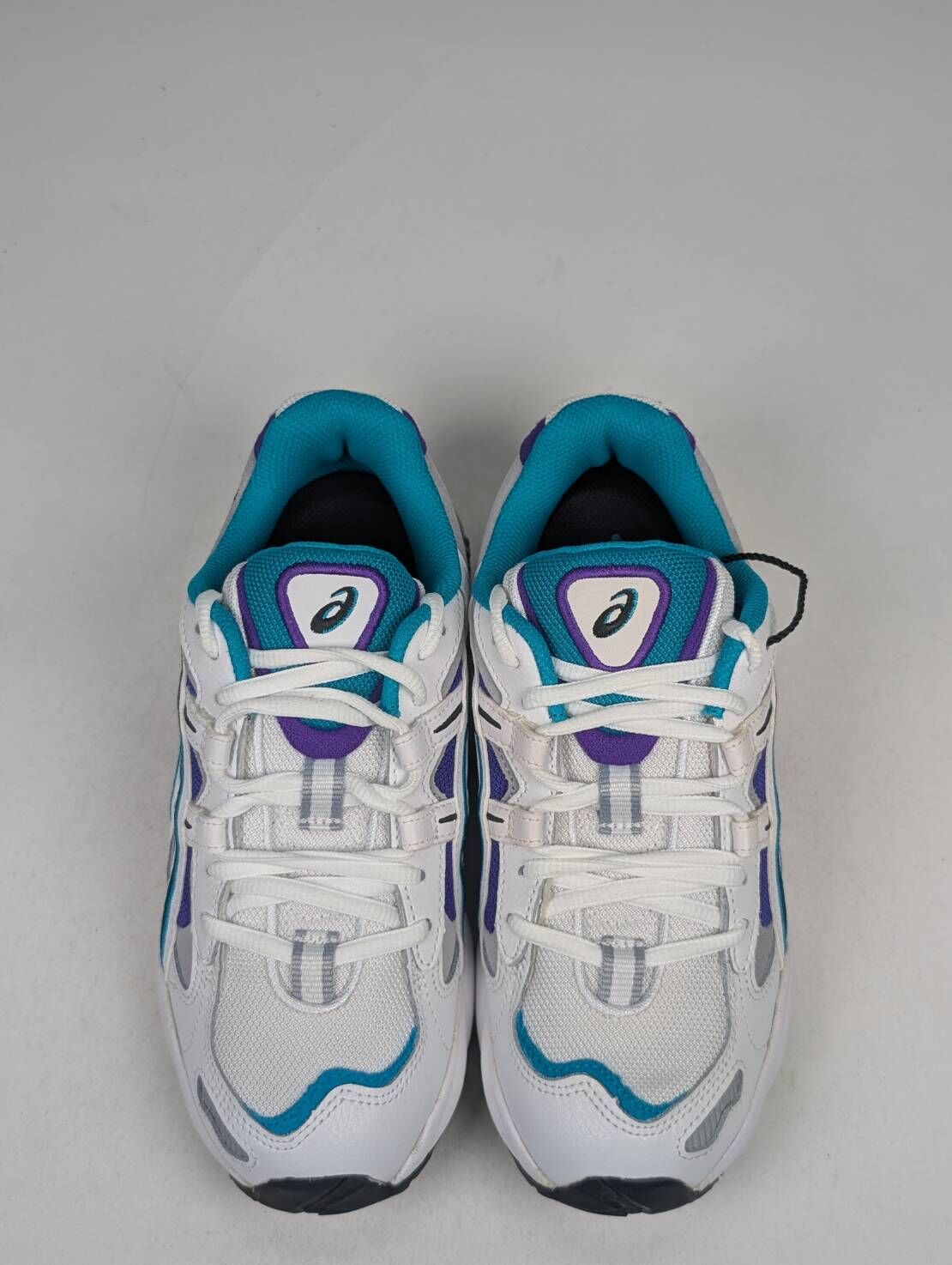 微瑕疵-左右腳中底泛黃鞋面色差 1022A142-101 24CM ASICS TIGER GEL-KAYANO 5 OG亞瑟士凝膠燈3白藍