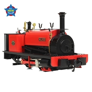Bachmann 71-025 採石場亨斯萊特 0-4-0ST “愛麗絲”號，迪諾維克採石場紅色塗裝