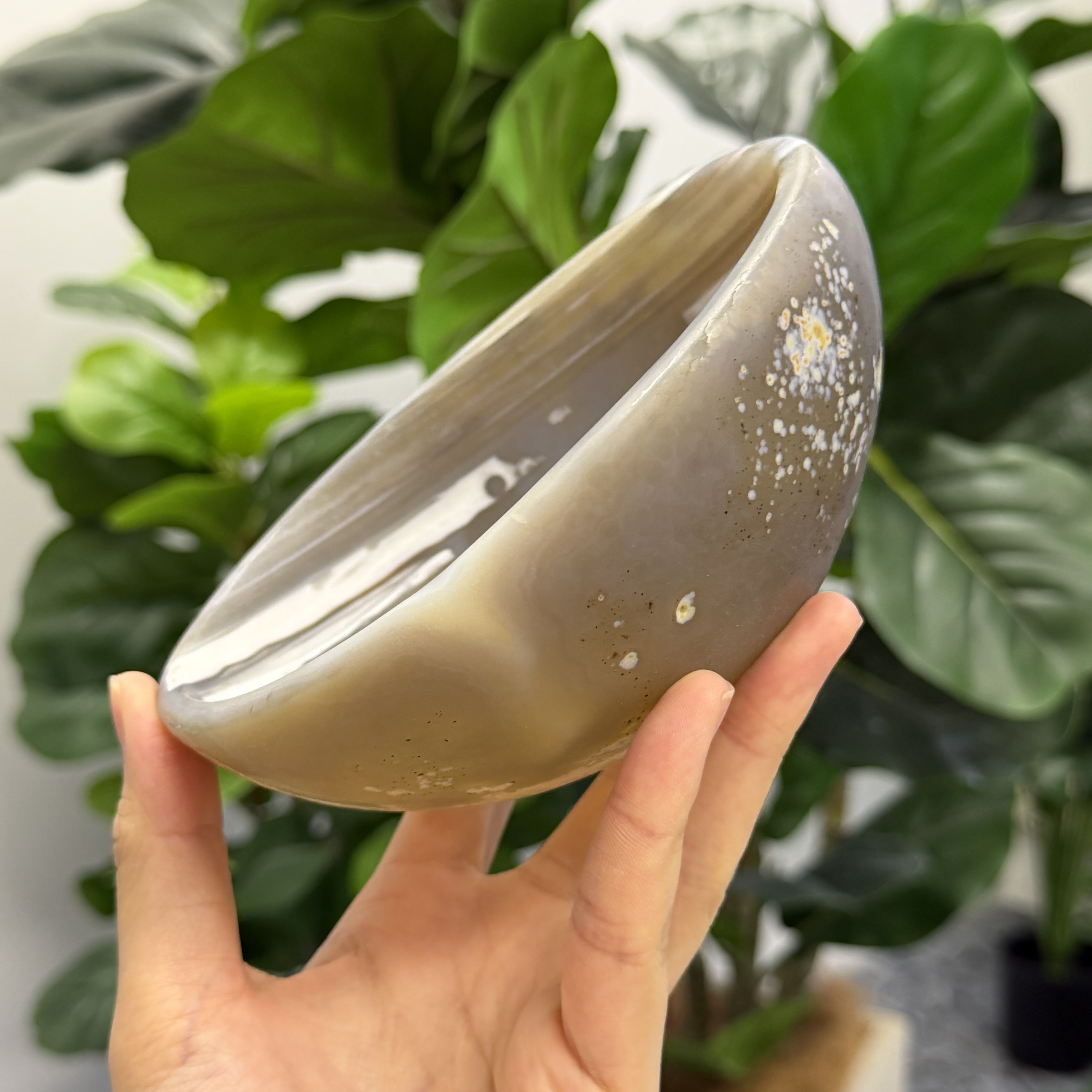 巨大瑪瑙碗 14cm TP1729