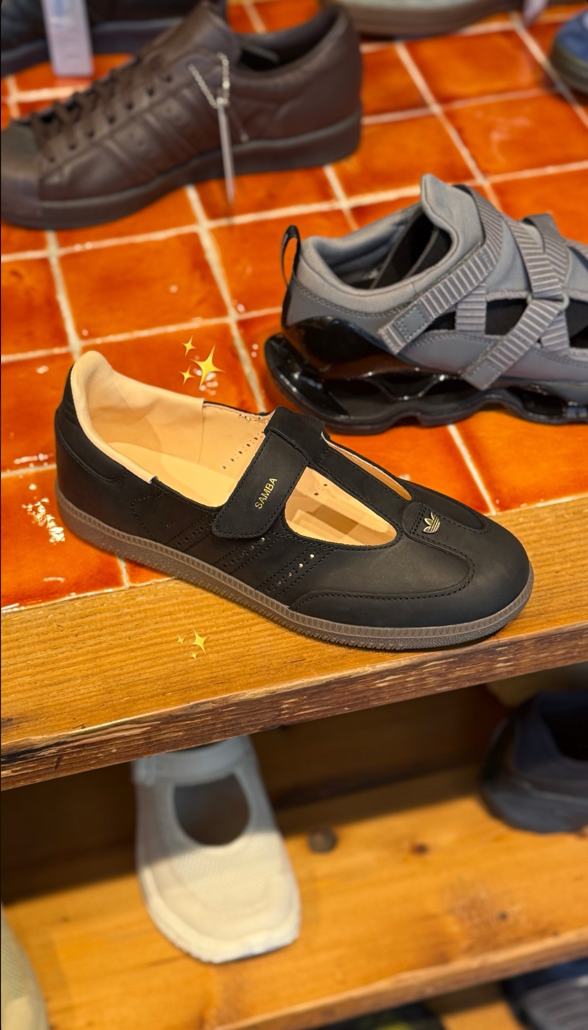 Adidas Originals Samba Jane 日本新款 牛皮系列 黑色 復古 瑪莉珍鞋 KJ3970