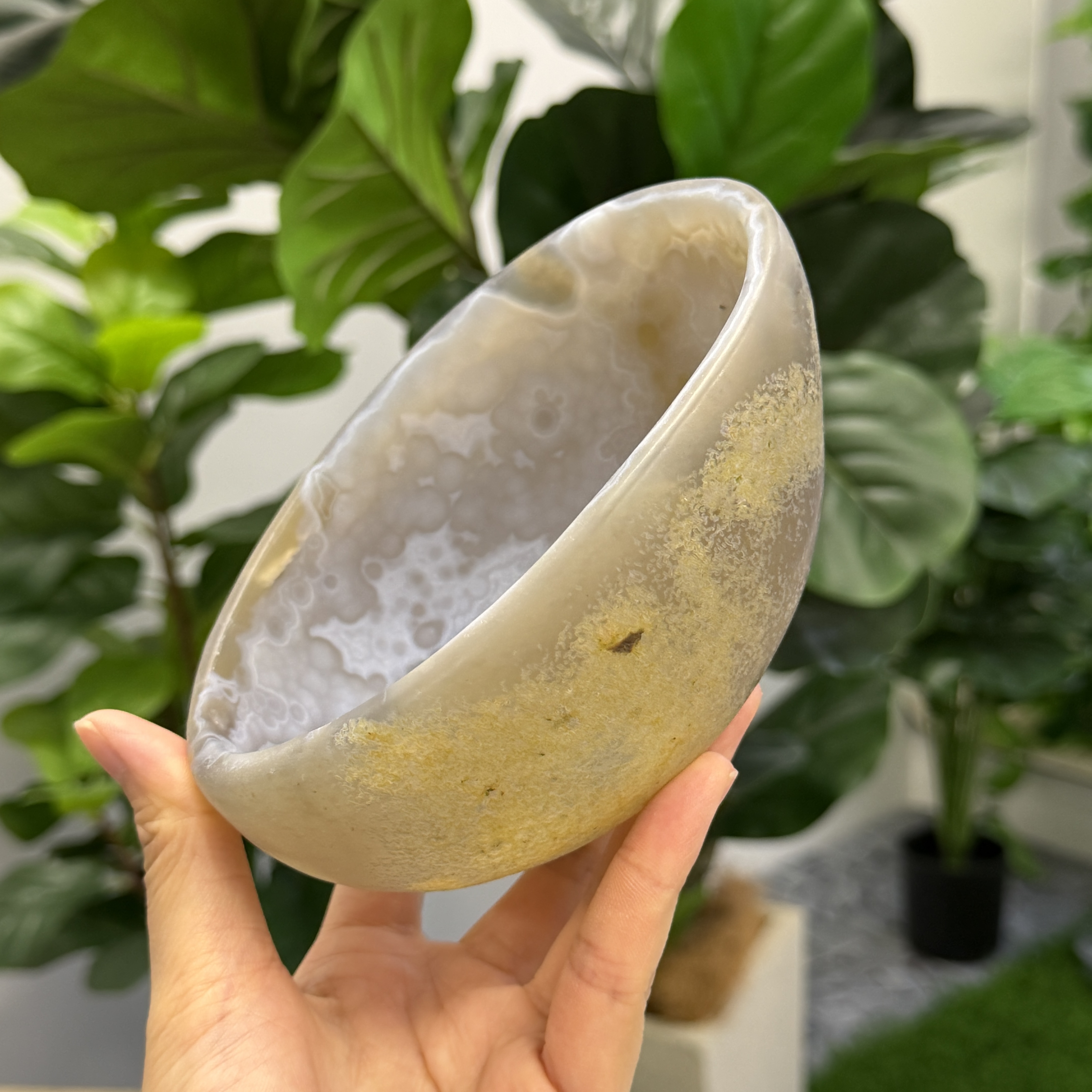 巨大瑪瑙碗 14cm TP1726