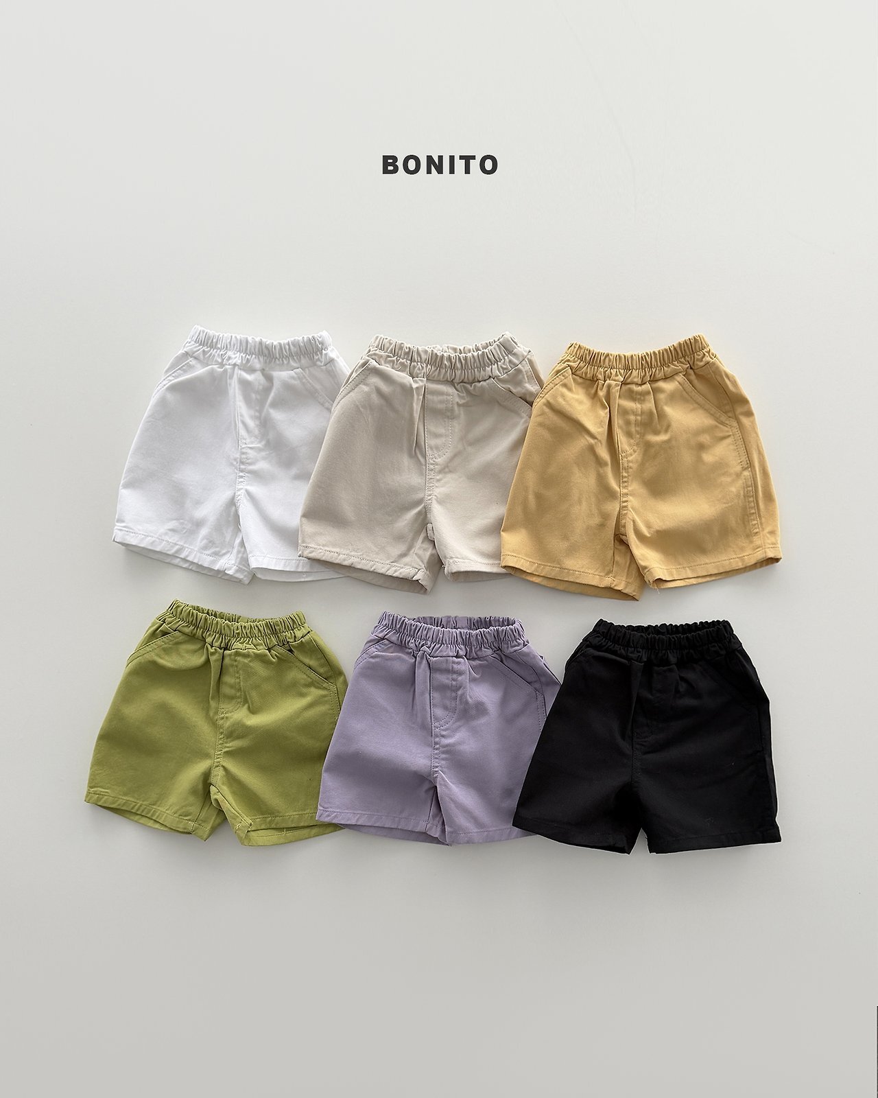 BONITO 棉質5分短褲