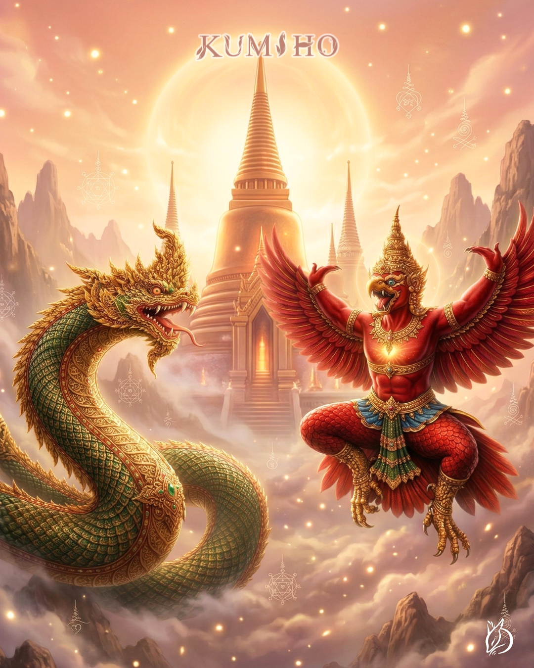 金翅鳥與那伽佩戴禁忌