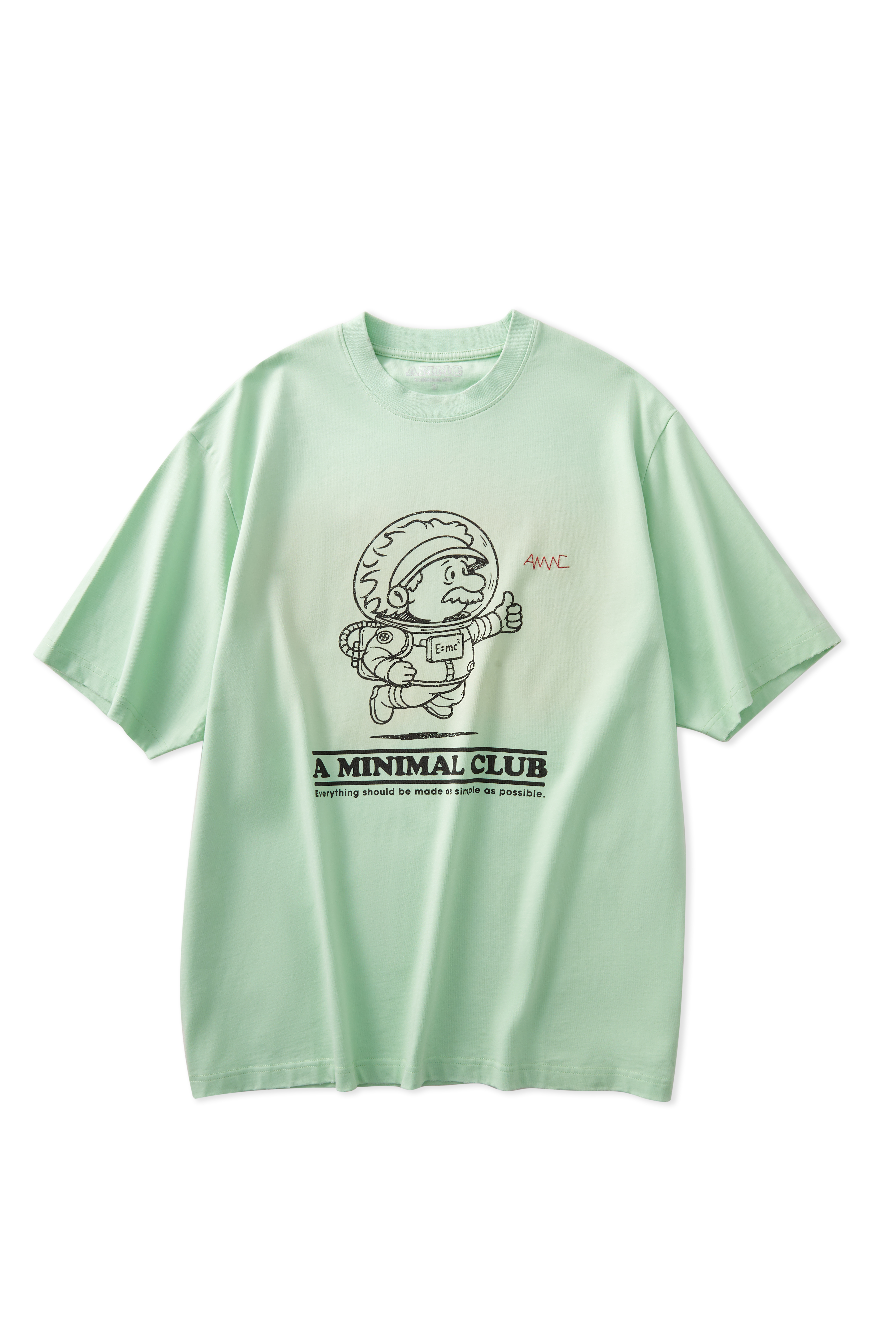 A MINIMAL CLUB LOGO TEE BLACK AM63TE01GN