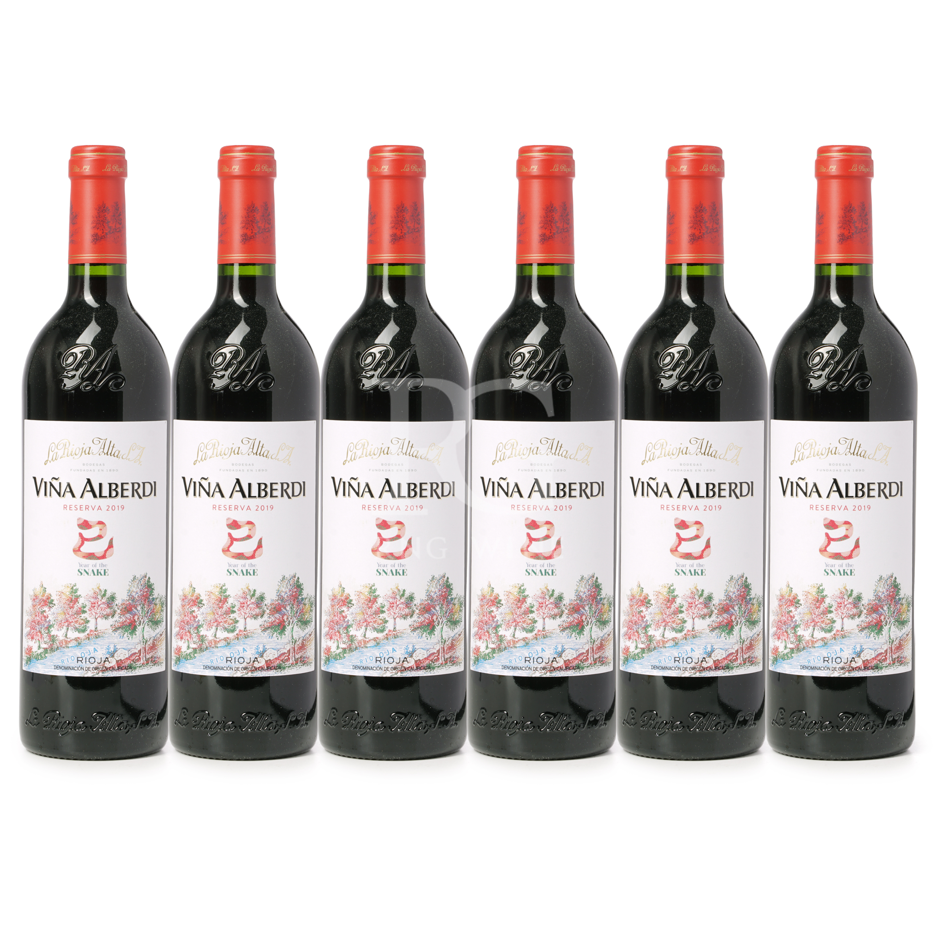 La Rioja Alta S.A. Vina Alberdi Reserva 2019 (JS92) - 6 Bottle Pack