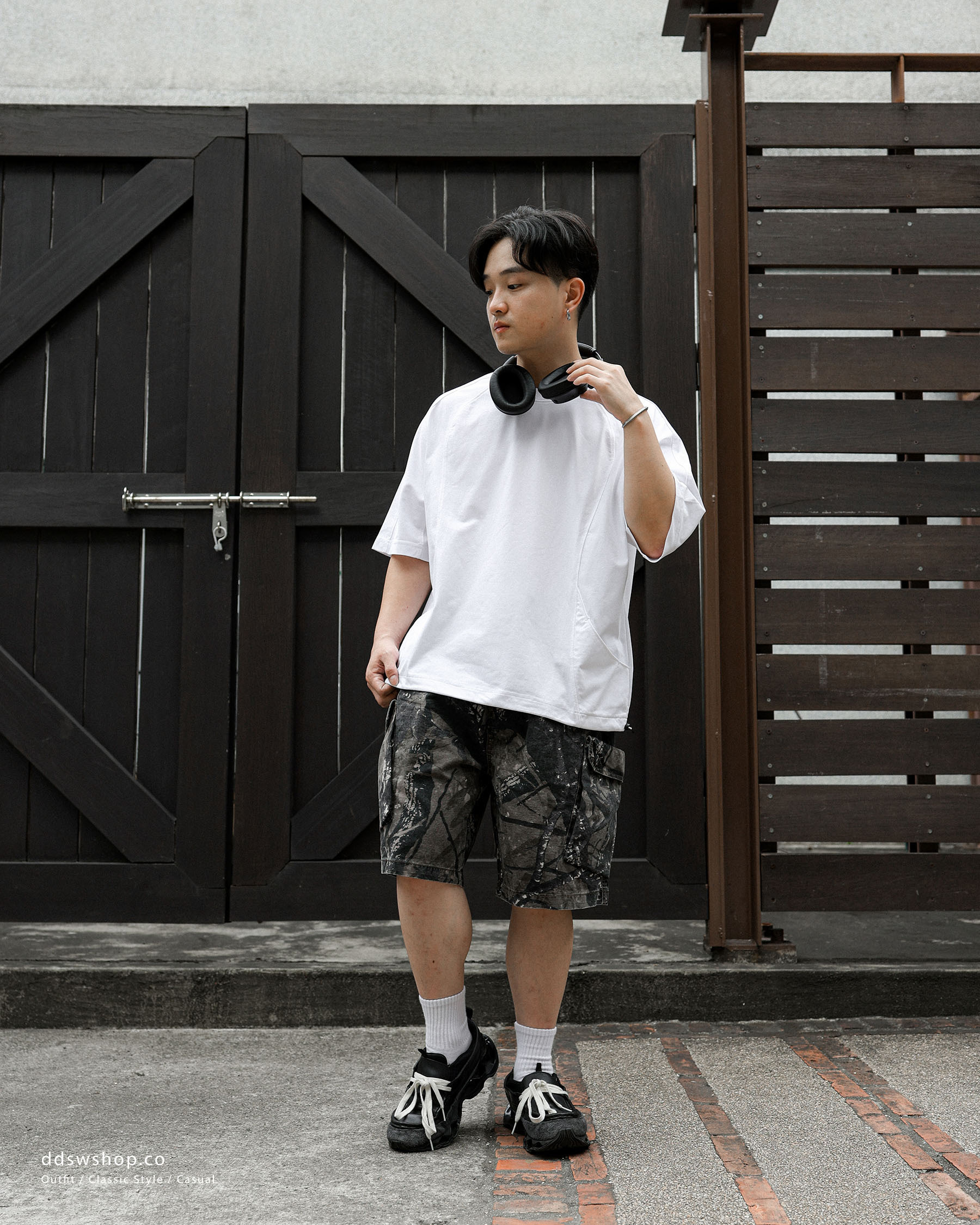 涼感拼接透氣短袖 Core Mix Tee ST-012