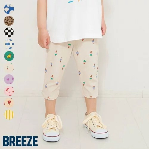 日本🇯🇵BREEZE 印花七分褲(80-130)