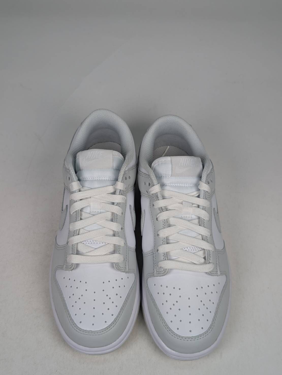微瑕疵-左腳鞋帶髒汙 DD1503-103 W8 Nike Dunk Low Photon Dust  灰白