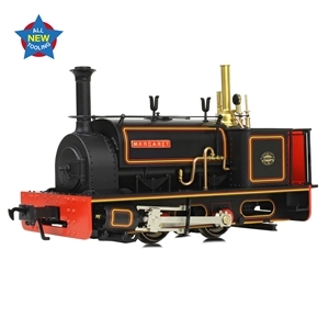 Bachmann 71-027 採石場亨斯萊特 0-4-0ST “瑪格麗特”號，彭林採石場塗裝，黑色（早期塗裝）