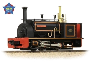 Bachmann 71-027 採石場亨斯萊特 0-4-0ST “瑪格麗特”號，彭林採石場塗裝，黑色（早期塗裝）